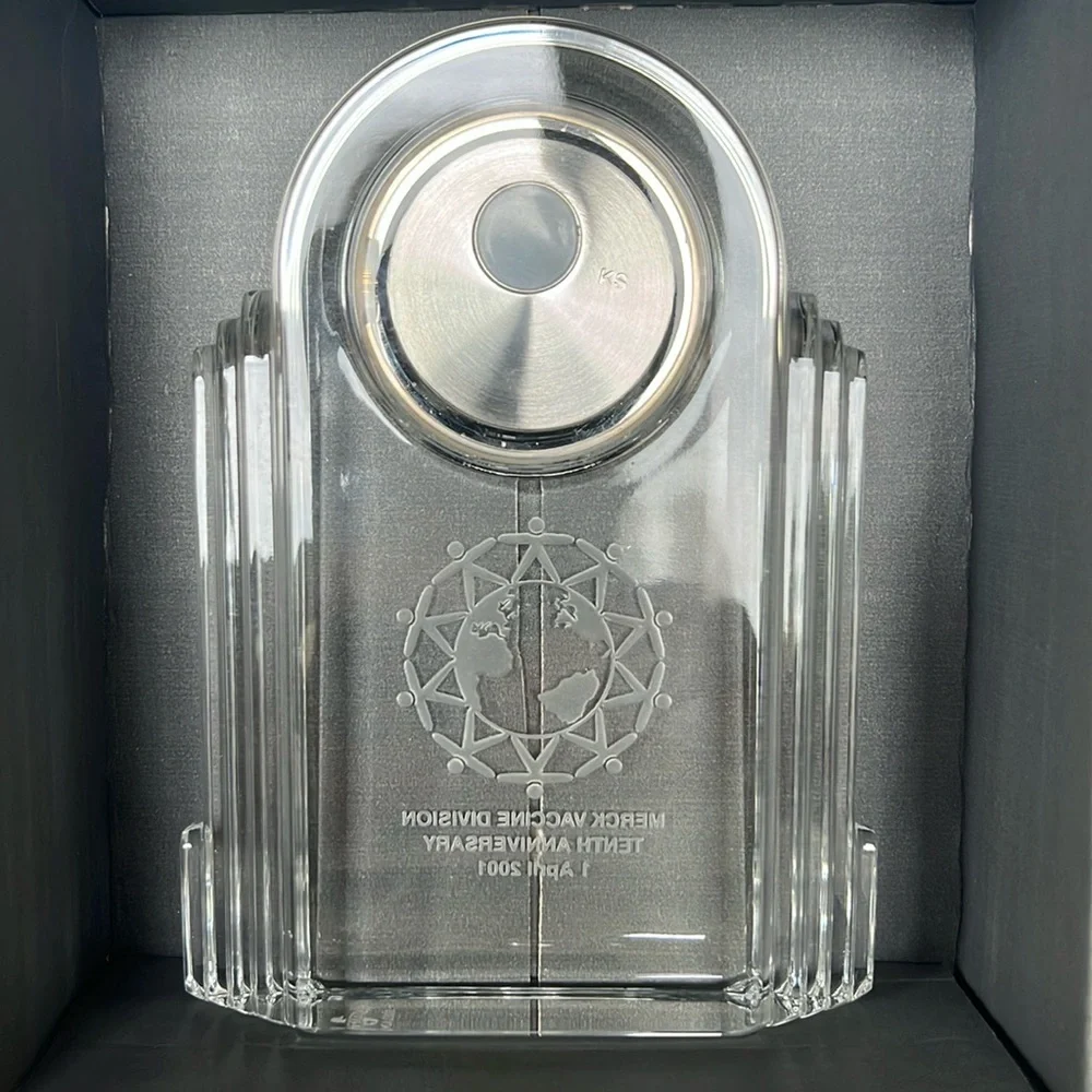 Waterford Crystal Time Piece Art Deco Clock